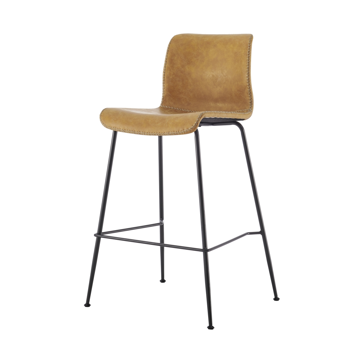 Pacific Direct 9300158-309 Jayden PU Counter Stool - Set of 2