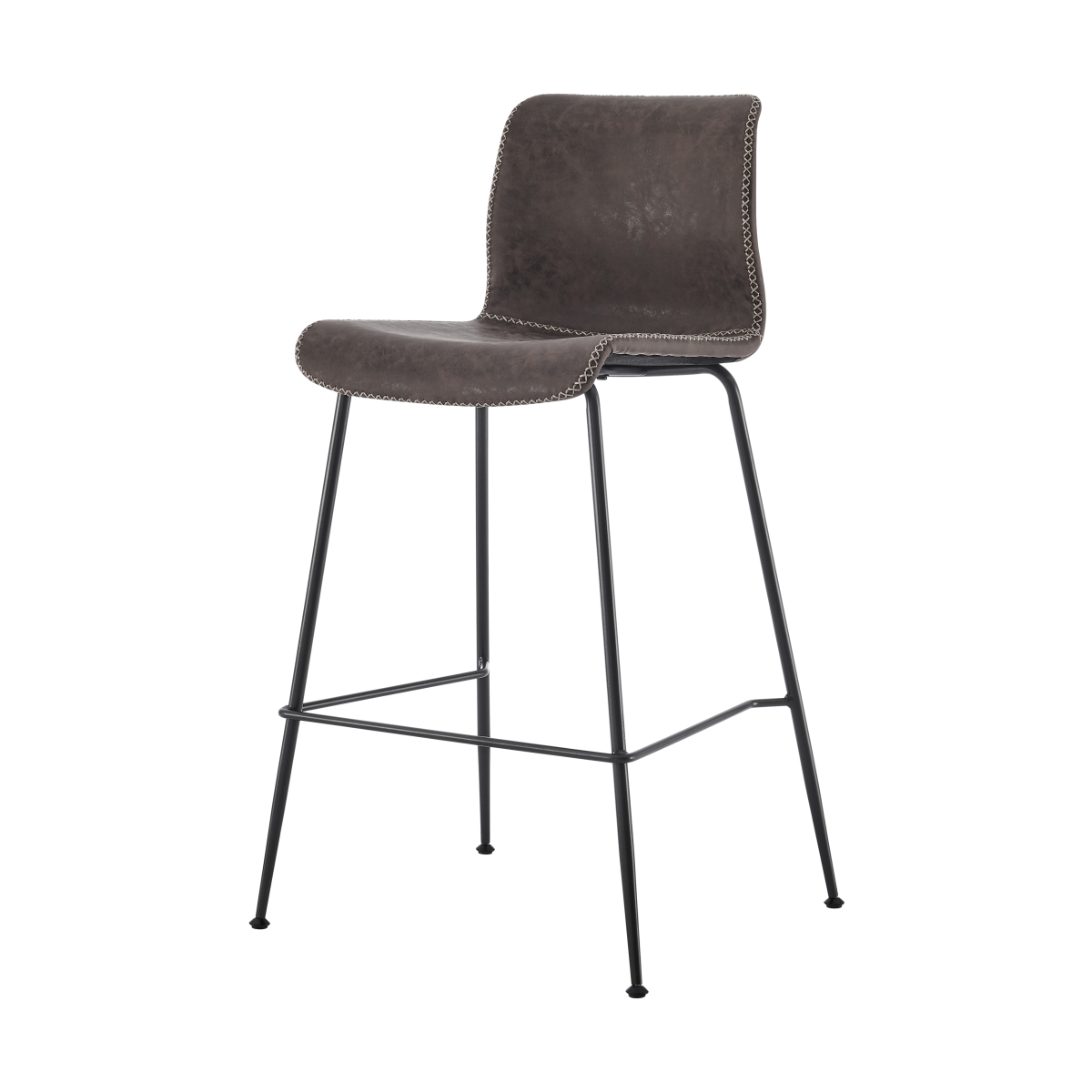 Pacific Direct 9300158-238 Jayden PU Counter Stool - Set of 2