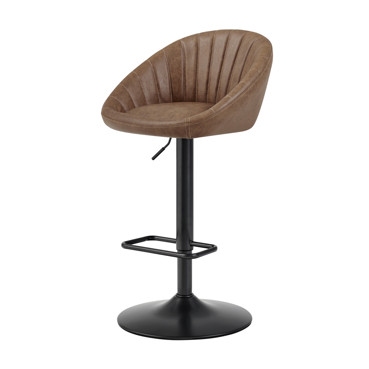 Pacific Direct 9300160-595 Watson PU Gaslift Swivel Bar Stool