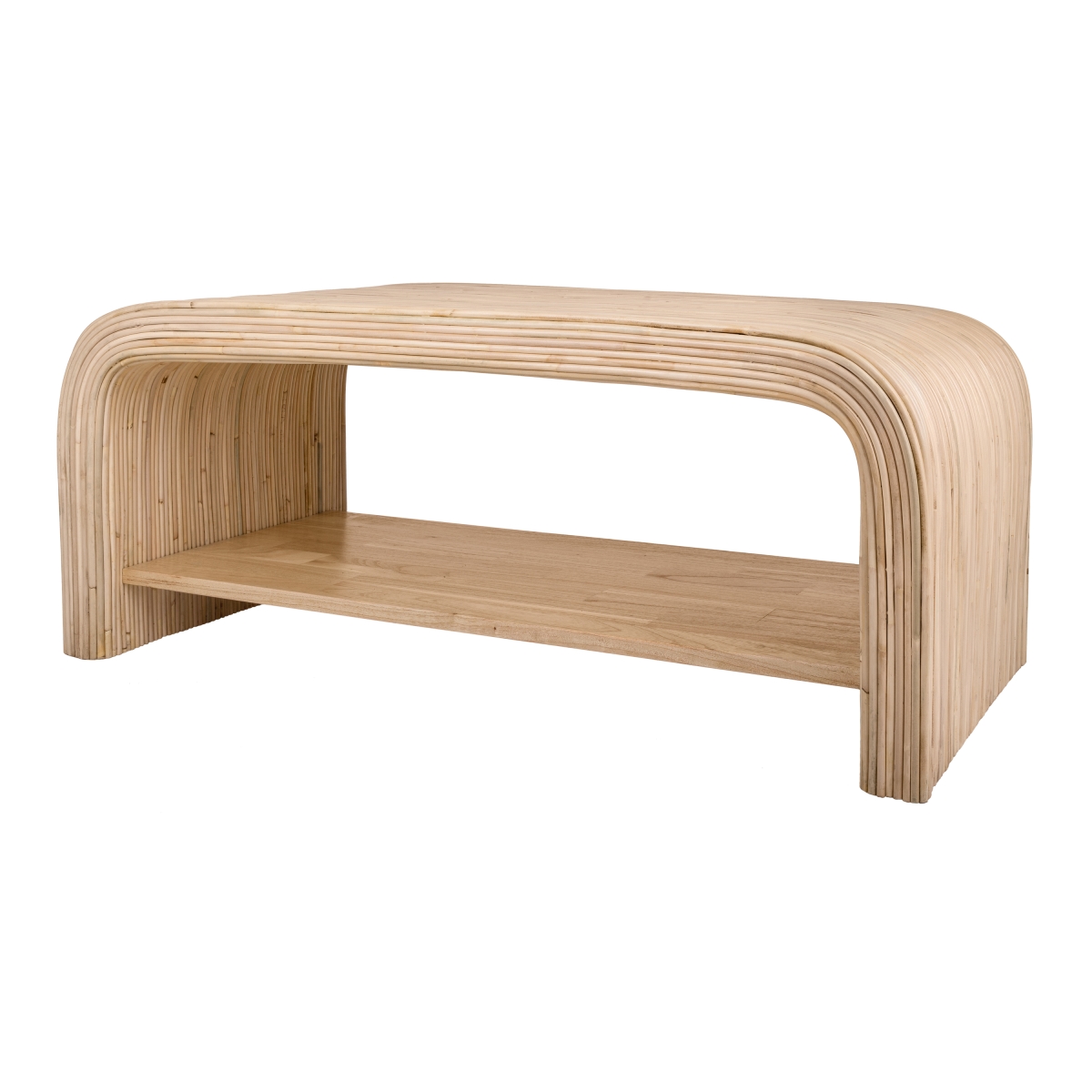 Pacific Direct 3100009 Kyran Rattan Coffee Table, Natural