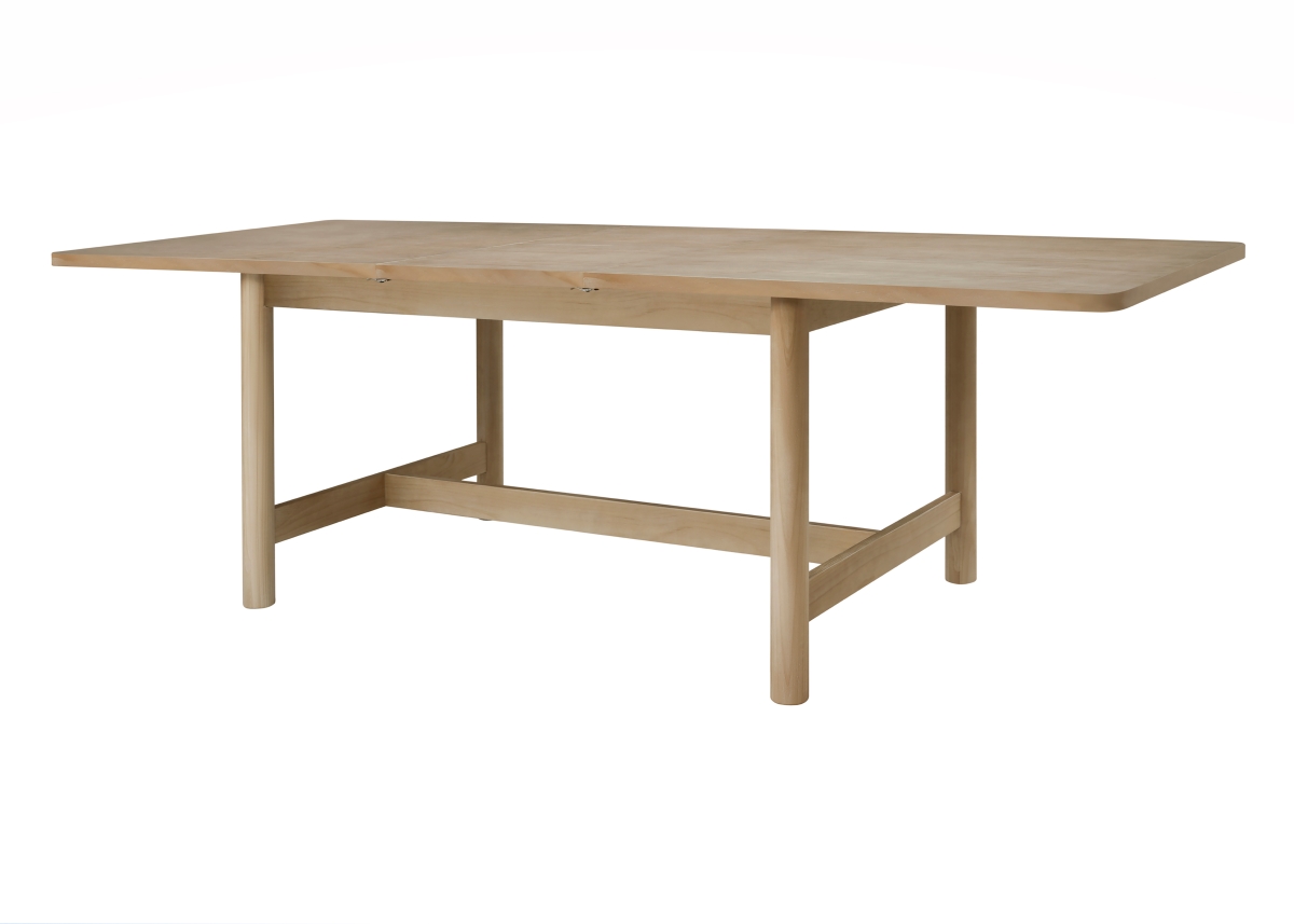 Pacific Direct 8000075 Bloomfield Butterfly Dining Table with 20 in. Extension, Natural Pine