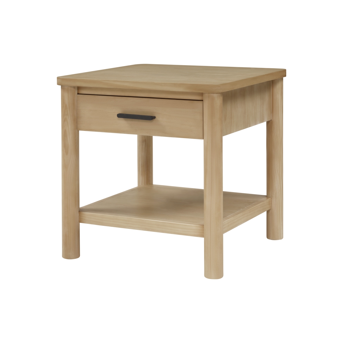 Pacific Direct 8000077 Bloomfield Nightstand & Side Table, Natural Pine