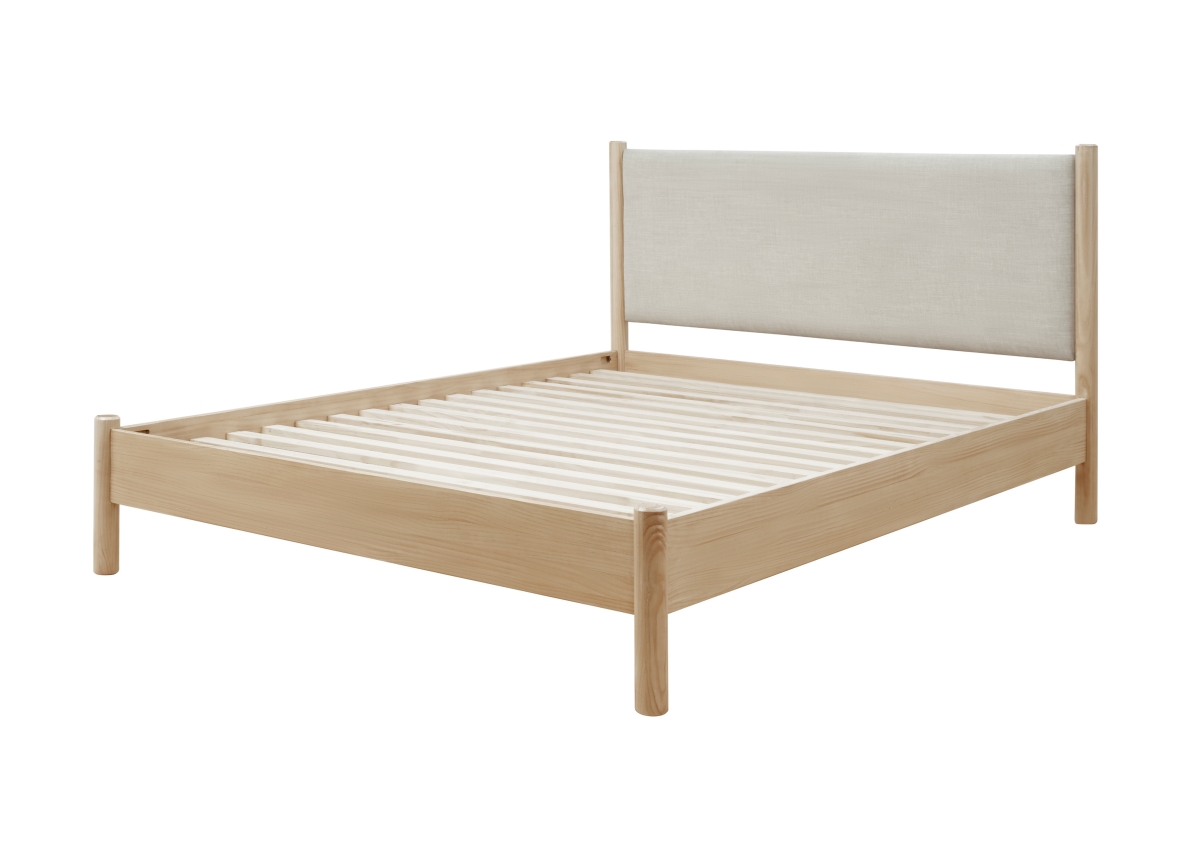 Pacific Direct 8000079 Bloomfield Bed Set, Natural Pine - Queen Size