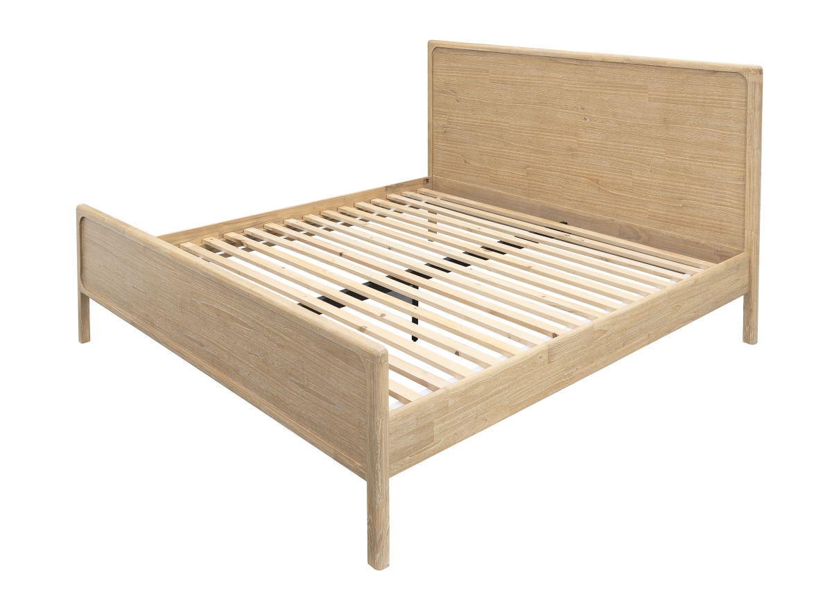 Pacific Direct Store 8000086 Hansville Bed Set, Natural Whitewash - King Size
