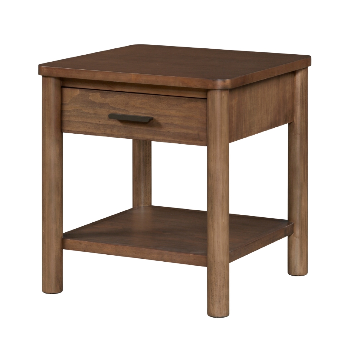 Pacific Direc 8000077-DKW 24 x 24 x 24 in. Bloomfield Night Stand & Side Table, Dark Walnut