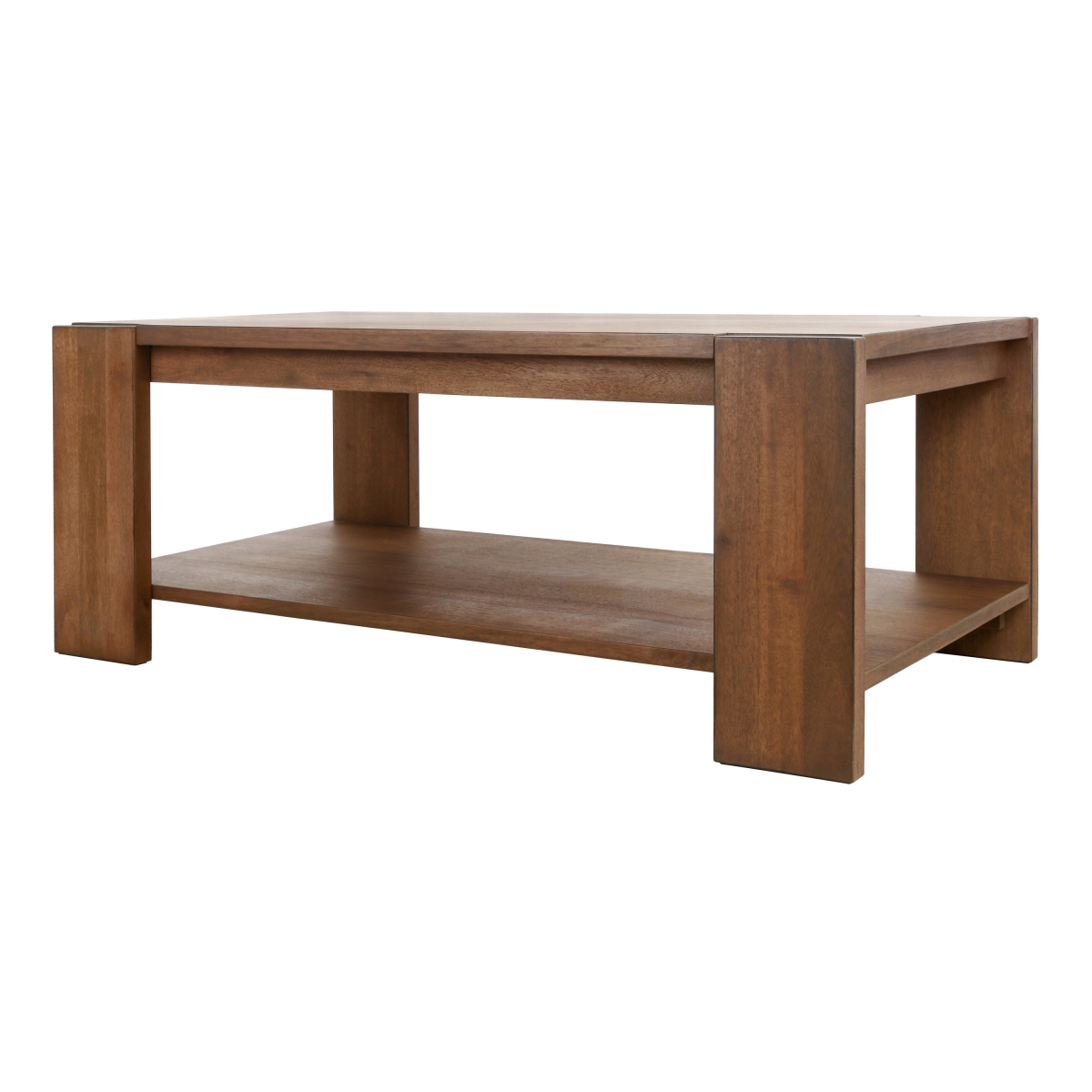 Pacific Direct 1270025-WR 44 x 24 x 17.50 in. Morton Rectangular Coffee Table, Rustic Walnut