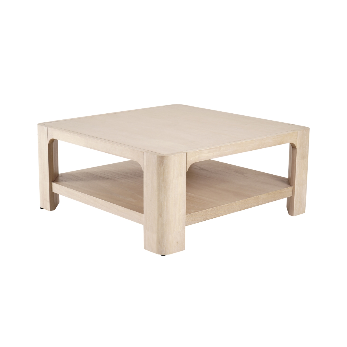 Pacific Direct 3600002-SD 39 in. Trevin Square Coffee Table - Weathered Sand
