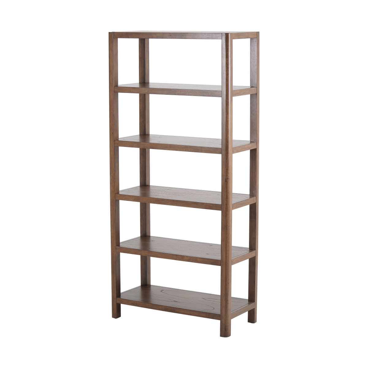 Pacific Direct 3600006-WT 34 in. Trevin Bookcase - Walnut