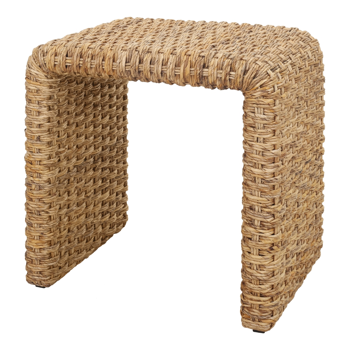 Pacific Direct 3100032 22 x 16 x 22 in. Vaine Abaca Side & End Table, Natural