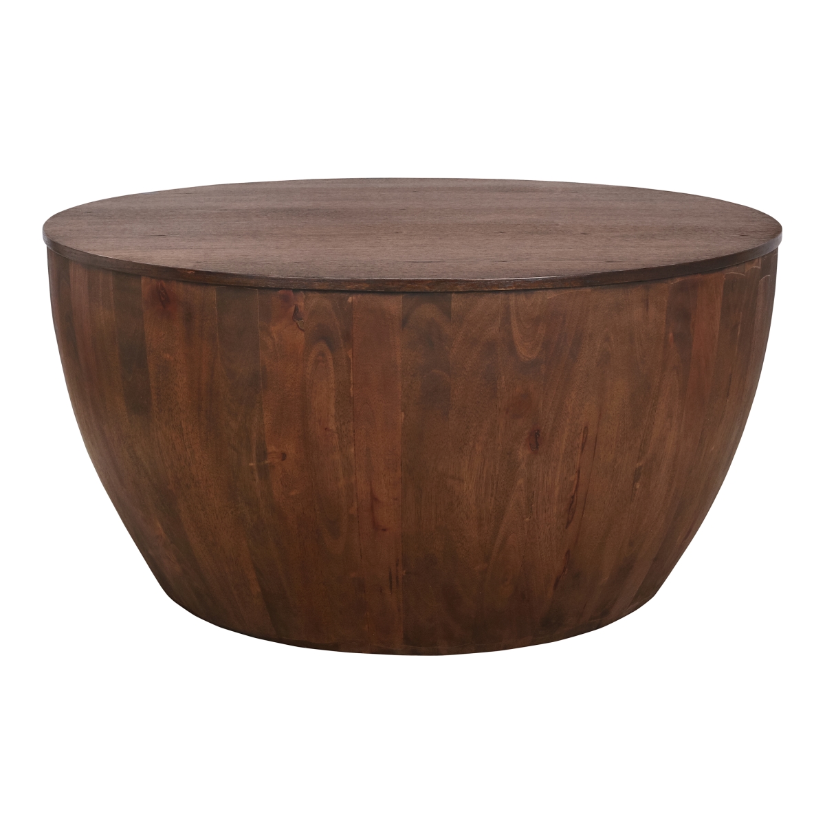 Pacific Direct 1270032-WL 36 x 36 x 18 in. Sloane Coffee Table, Walnut