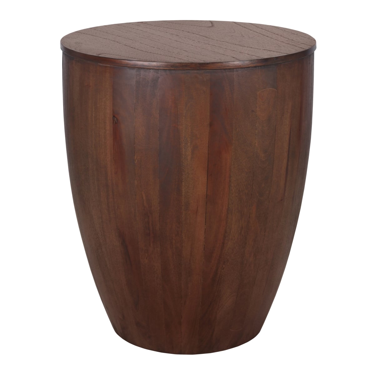 Pacific Direct 1270033-WL 20 x 20 x 24 in. Sloane Side & End Table, Walnut