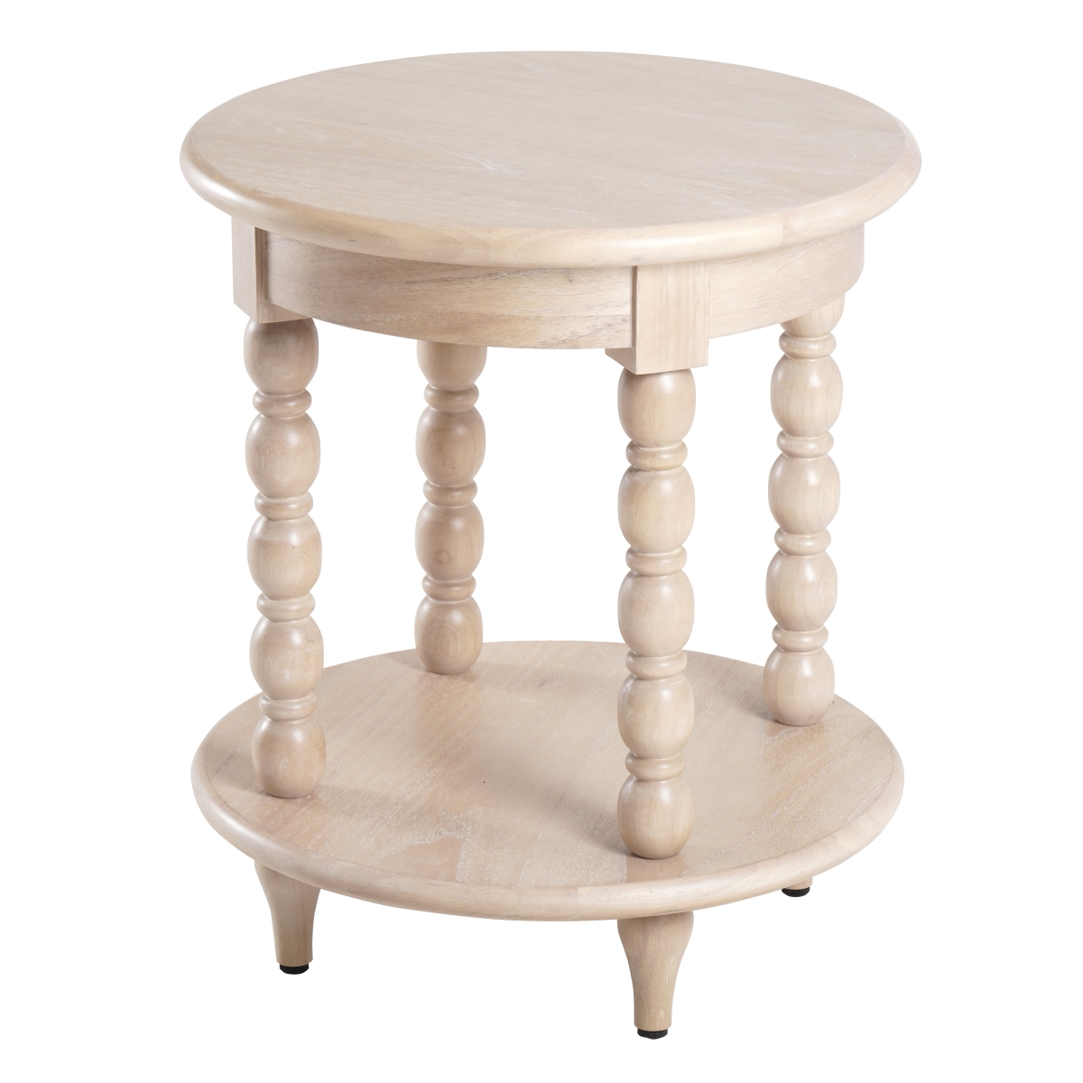 Pacific Direct 3600016-SD 19 x 19 x 22 in. Ensley Side & End Table, Weathered Sand