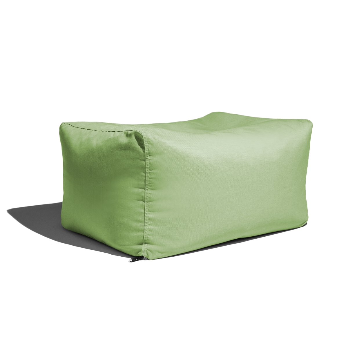 16391861 Leon Outdoor Bean Bag Ottoman Bench with Premium Sunbrella, Parrot -  Jaxx