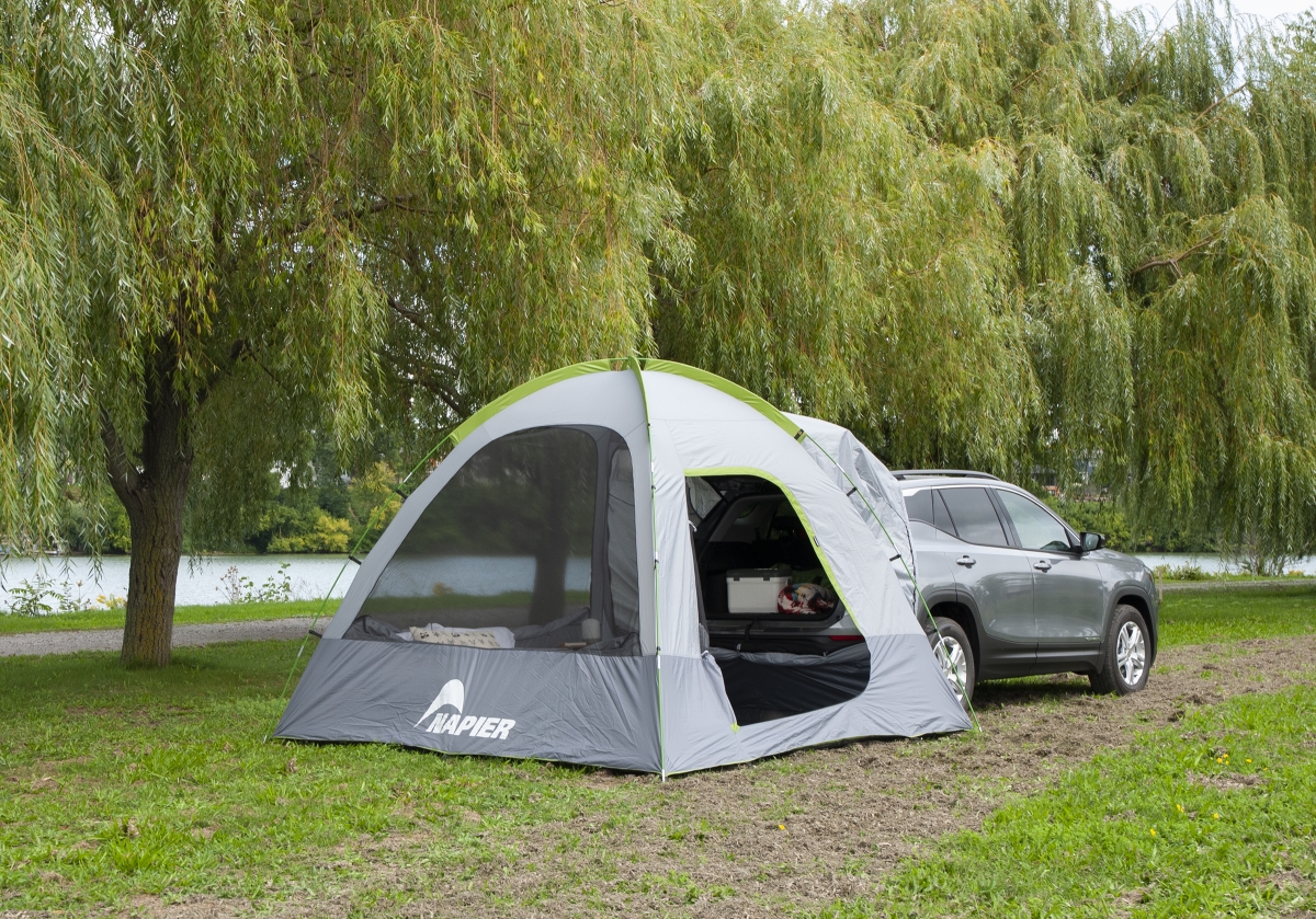 10 x 10 ft. Backroadz SUV Tent - Grey  Green