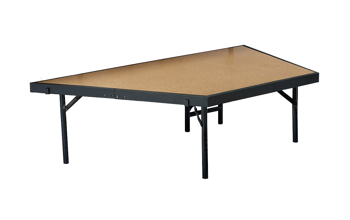 SP4816HB 16 x 48 in. Stage Pie with Hardboard Floor