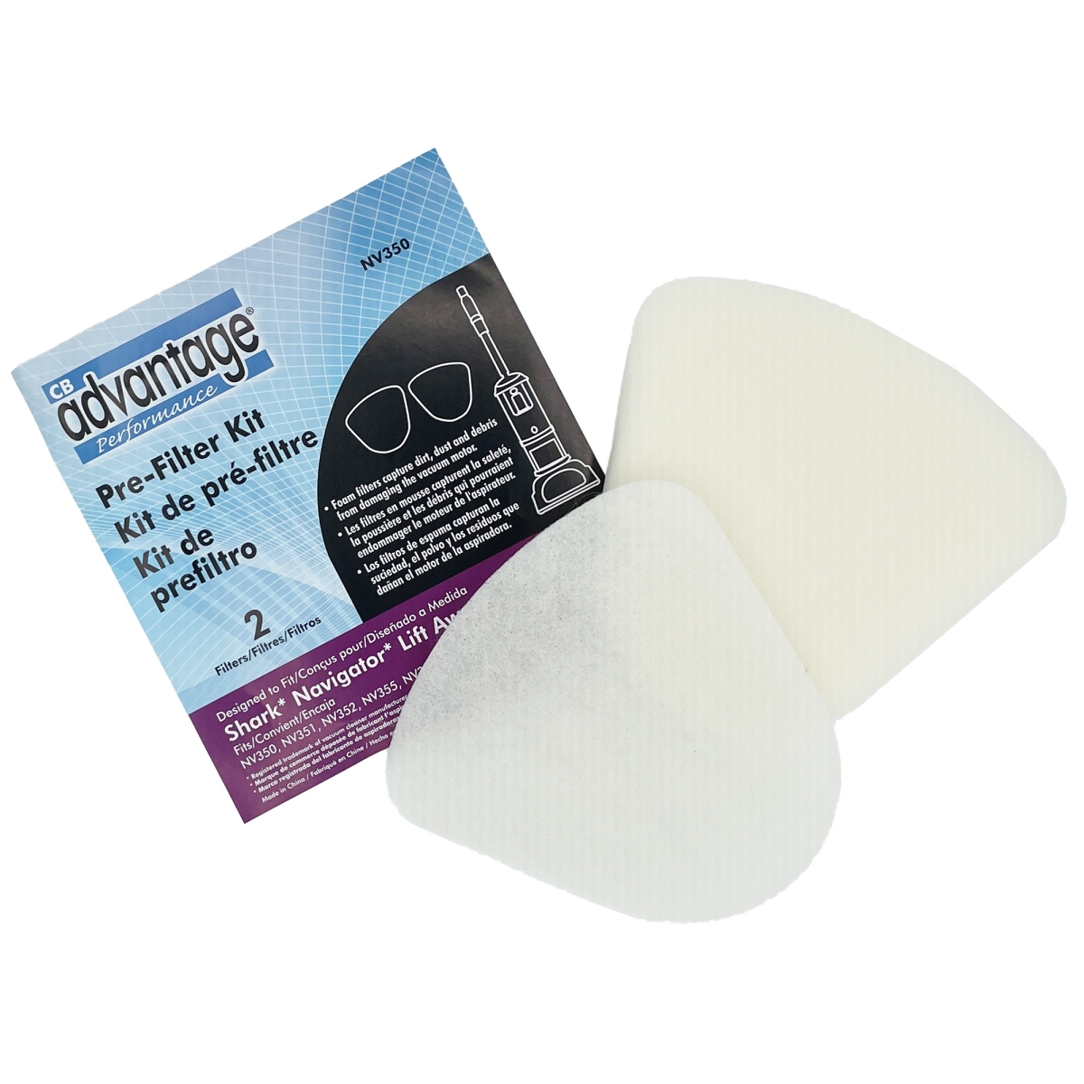 NV350 Shark Lift Away Pre Filter Kit