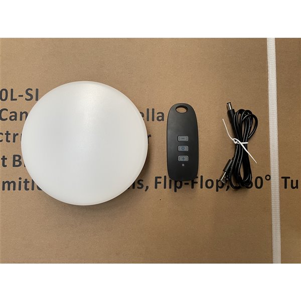 Picture of Modern Muse MM-LCL-WHT LED Centre Light for Cantilever Umbrella