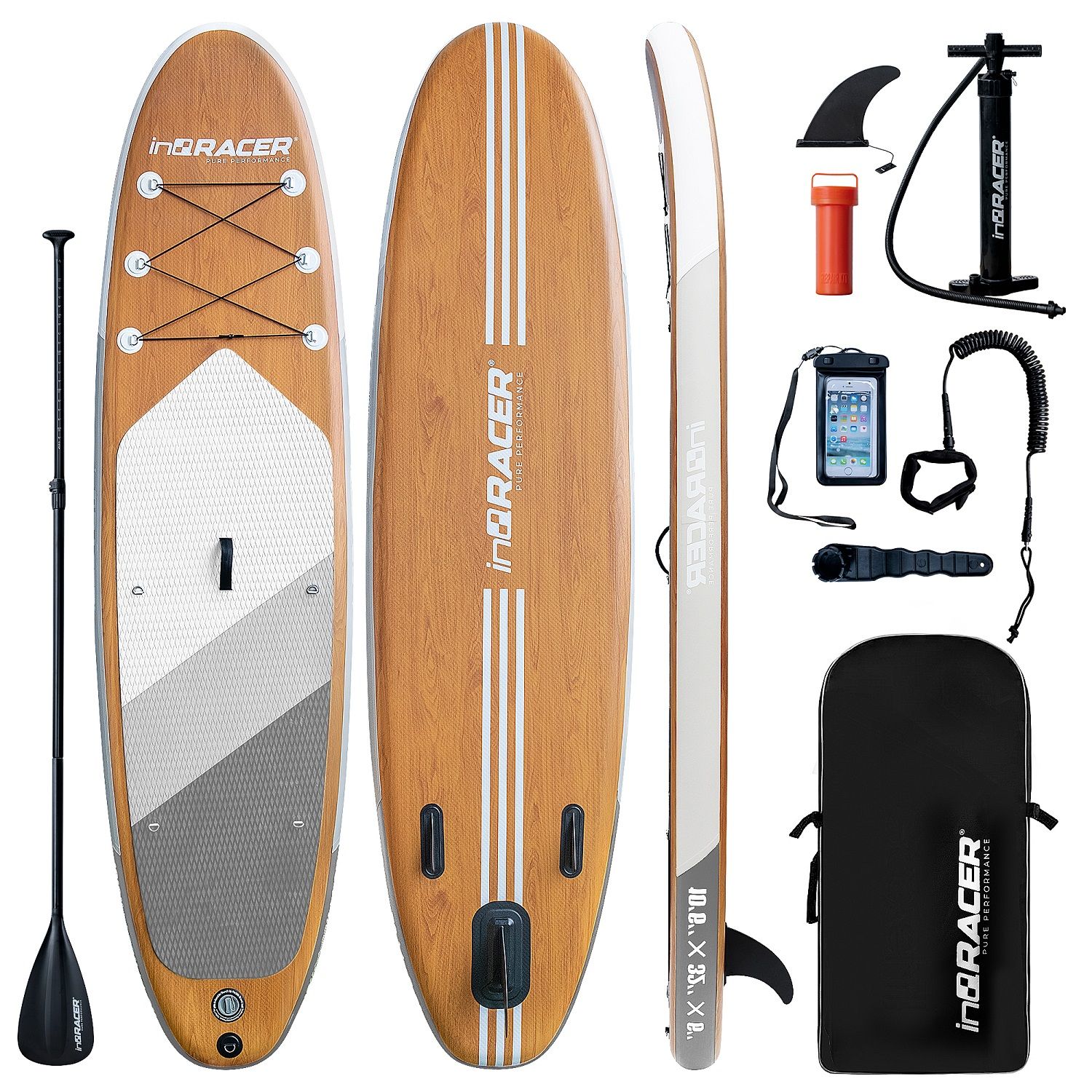 IQR-SUP-W Inflatable Stand-Up Paddle Board -  InQracer, IQR_SUP-W