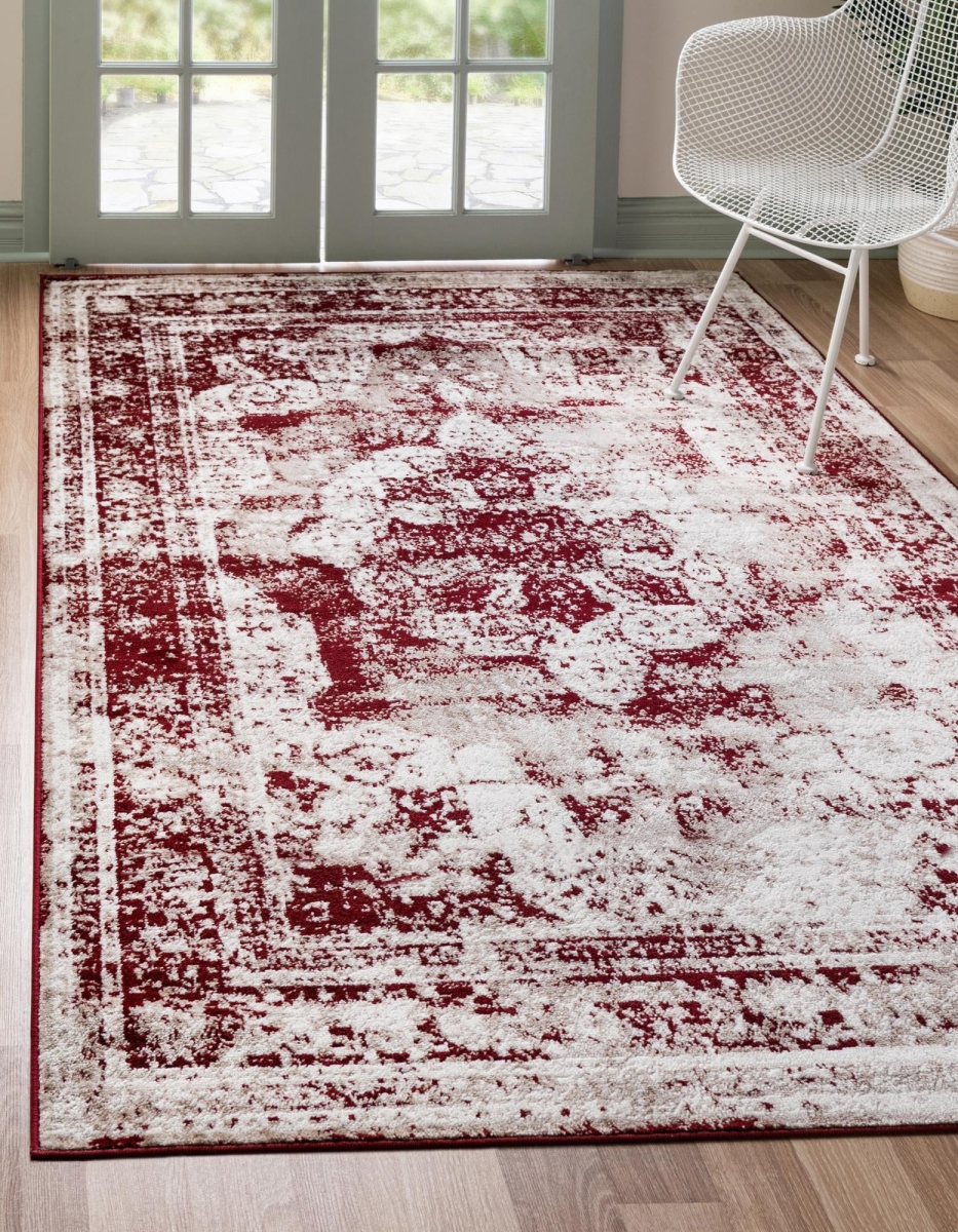 Unique Loom Sofia Collection Area Rug - Salle Garnier (8