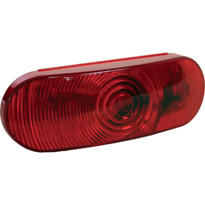Blazer 54111 6 in. Oval Stop & Tail & Turn Light - Red