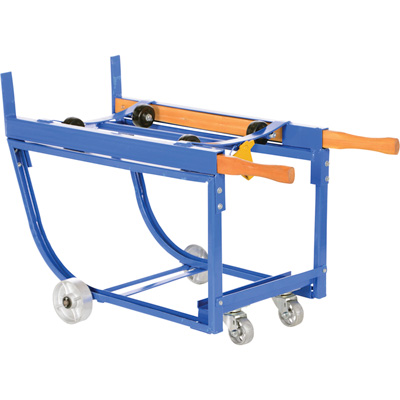 Picture of Vestil RDC-1000-5SS Rotating Drum Cart with Steel Wheels - 1000 lbs