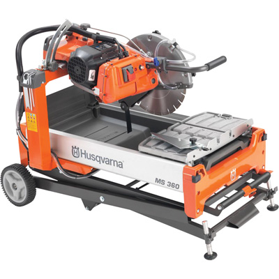 Picture of Husqvarna 967285201 MS 360 Masonry Saw - 115 V&#44; 1.5 HP&#44; 2500 RPM