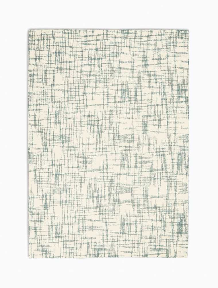 Picture of Calvin Klein 99446489203 Tucson White & Sage Green Wool Rug - 8 x 10 ft.