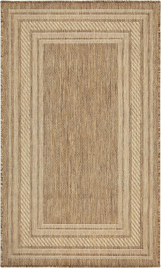 Picture of Nourison Home 841491128732 3 x 5 in. Indoor & Outdoor Horizon Modern Area Rug&#44; Natural