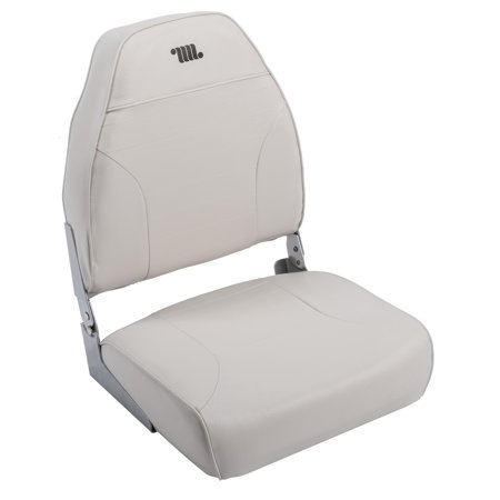 Picture of The Wise Boat 3001.6263 Plastic Hi Back Seat&#44; White