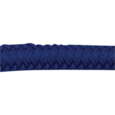 0.5 in. x 15 ft. Nylon Double Braided Dock Line, Navy