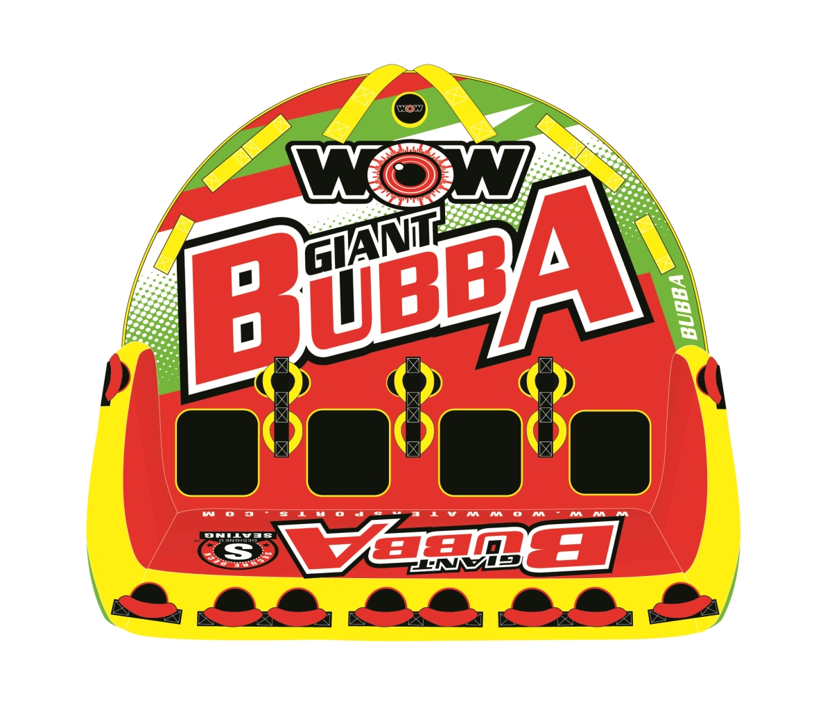 17-1070 Giant Bubba High Visibility Inflatable Towable