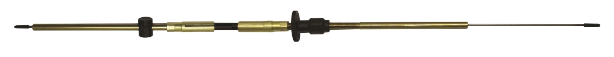 CC17019 19 ft. Standard OMC, Johnson & Evinrude 400-type Control Cable, Black
