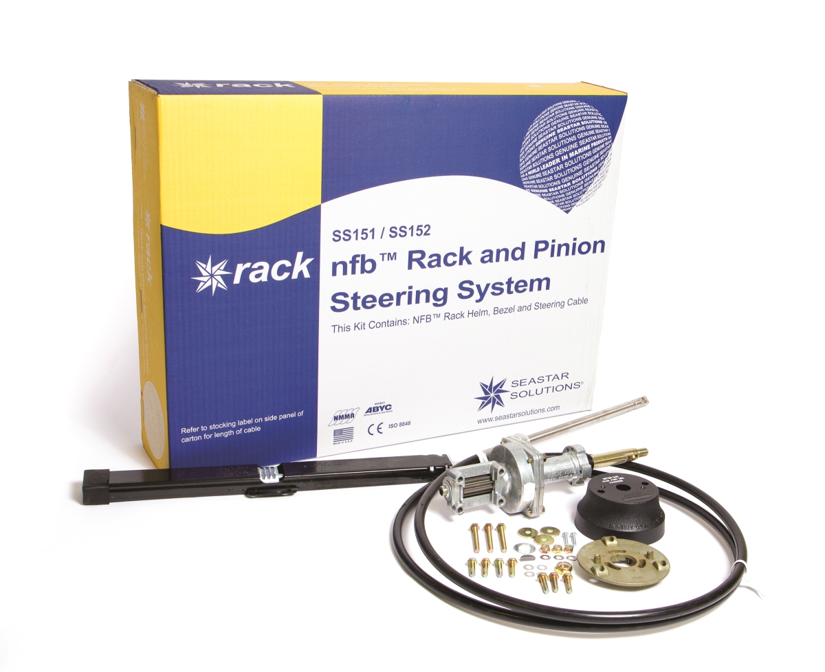 Seastar Solutions No Feedback Single Cable Rack-And-Pinion Steering System, SS151 | Camping World