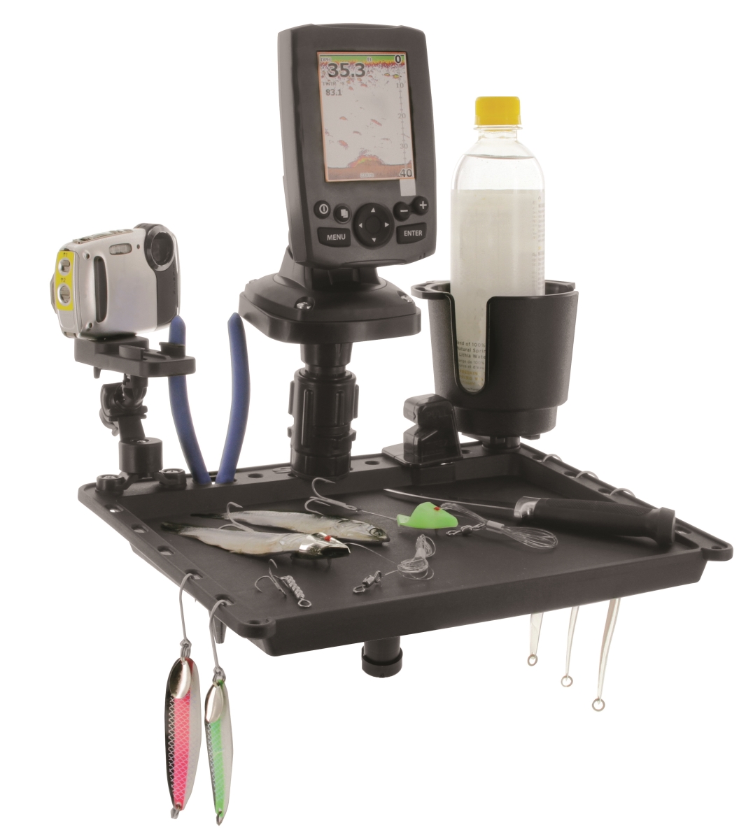 Scotty Bait Board &Accessory Tray - Black