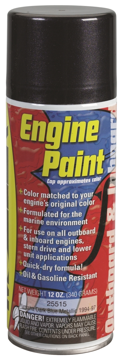 025107 Evinrude Metallic Blue Engine Paint