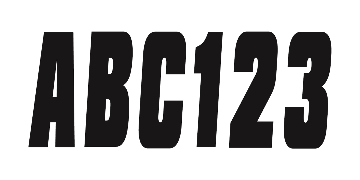BLK350EC 350 Series 3 in. Letter-Number Kit
