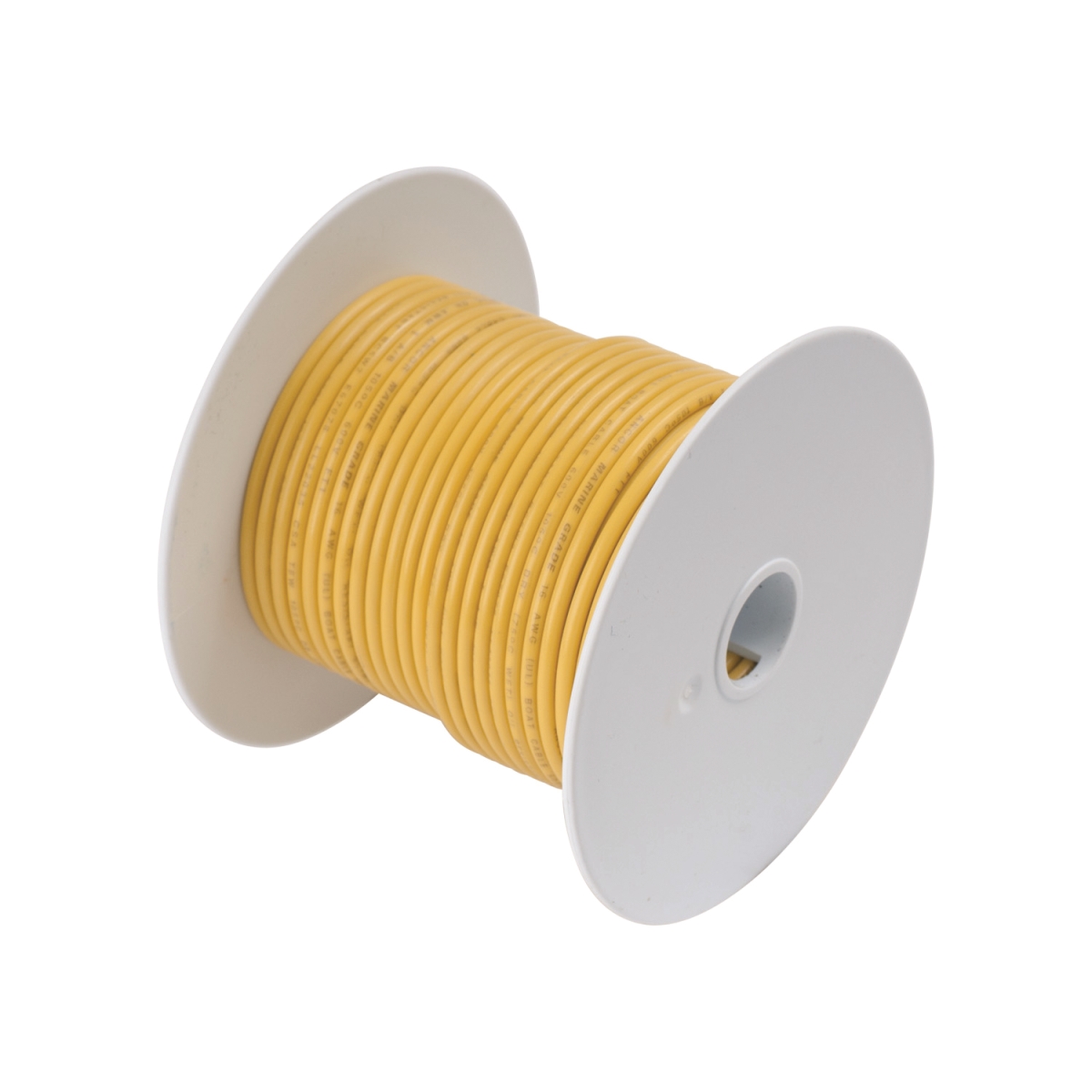 AFI 109010 100 ft. 10 Awg 5 mm Tinned Copper Primary Wire - Yellow