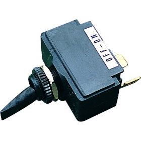 420103-1 0.37 x 0.5 in. 15A 12V On, Off & On Line Toggle Switch