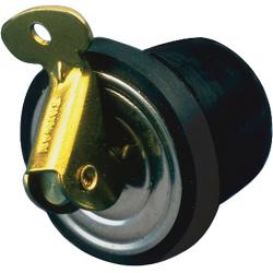 520093-1 0.62 in. Baitwell Plugs, Brass - Pack of 2