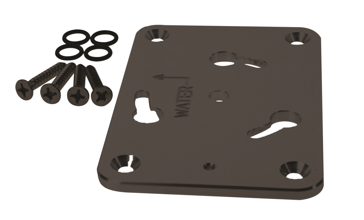 KPB60B 6 in. Rise Quick Release Bow Mount Brackets - Black