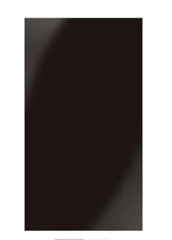 1302.9758 Upper Door Panel Fits 1210IRIM Black Plexiglass