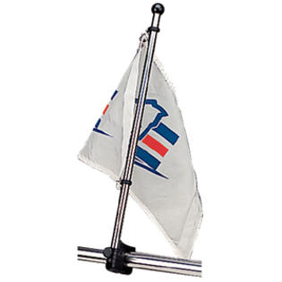 327122-1 15.25 in. Adjustable Rail Mount Flag Pole