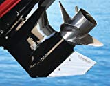 Stainless Steel Skeg Protector - Silver - For Mercury Mariner 40-60 HP