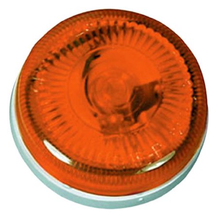 0405.1043 Round Clearance & Marker - Amber Light