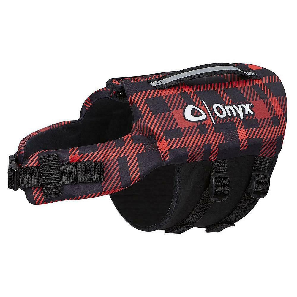 Picture of Onyx 3005.7285 Neoprene Pet Vest&#44; Plaid - Extra Large