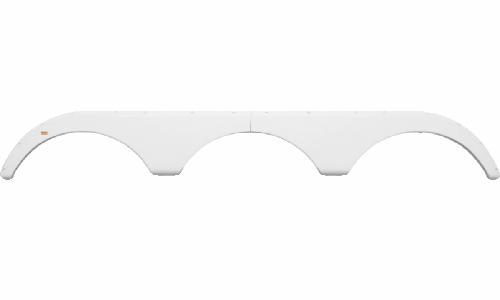 0120.6056 FS770 Tandem Axle Fender Skirt for Pilgrim, Pilgrim Grey