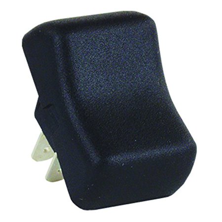 Momentary On-Off Switch, Black