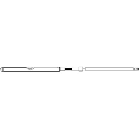 M86X12 12 ft. Rack Replacement Steering Cable Assembly 12 ft.