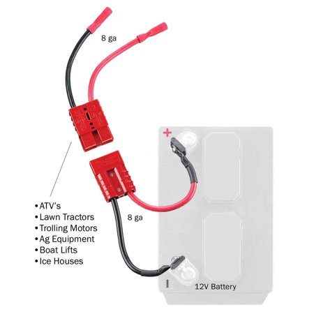 3004.3268 12V Easy Trolling Motor & Lawn Tractor Connection Kit