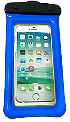 5 x 8 in. Waterproof Phone Holder, Blue